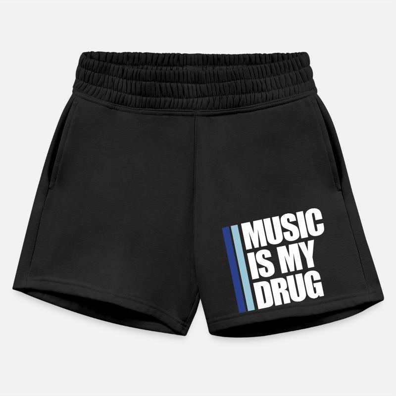 Music is my Drug Text Saying Dance Club Party Love