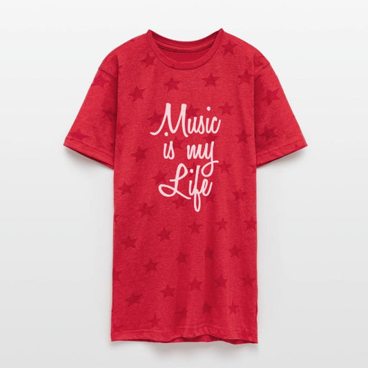 Music is my Life Love Text Saying Club Party Dance