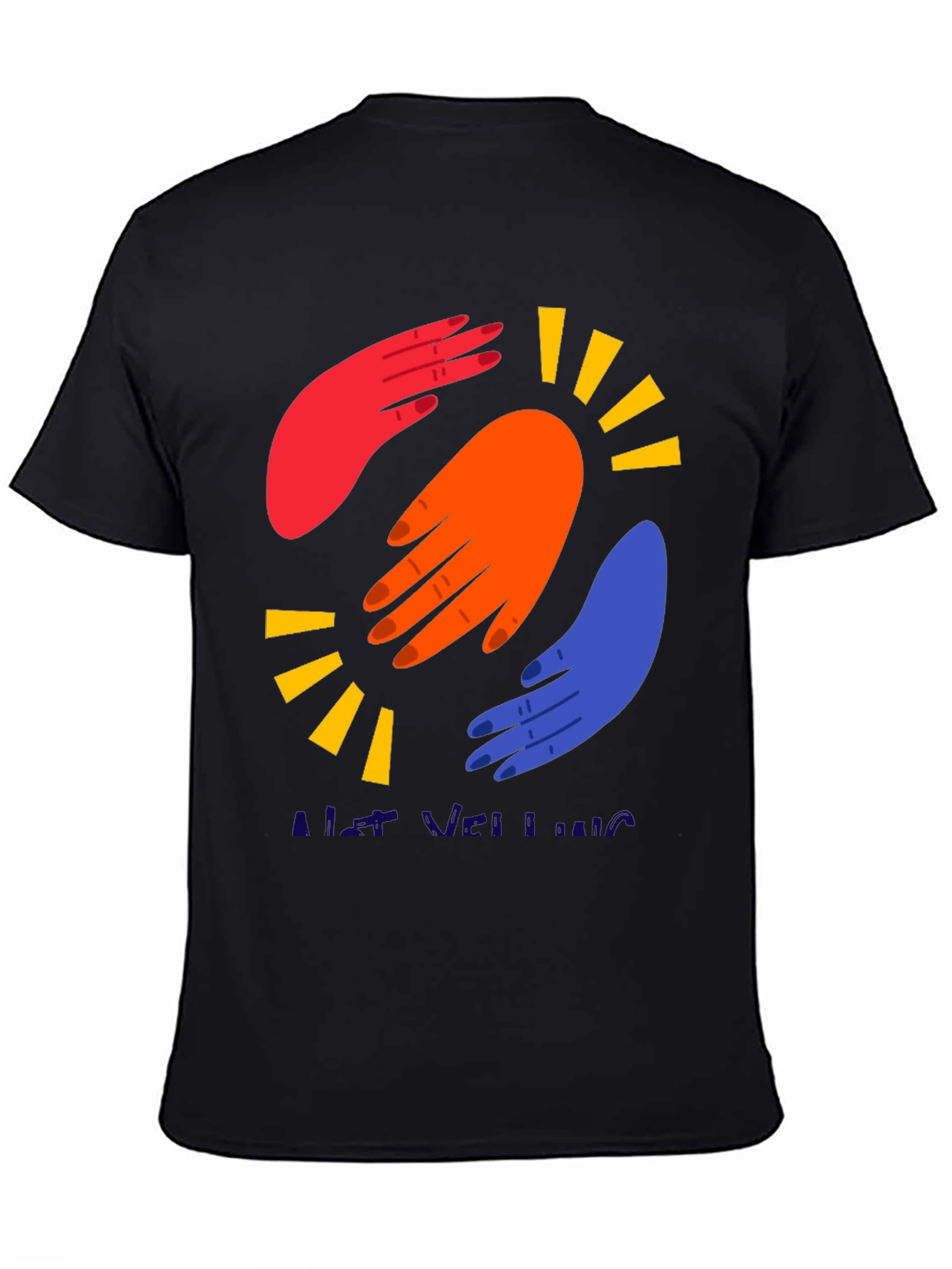 Abstract Hands Graphic Tee