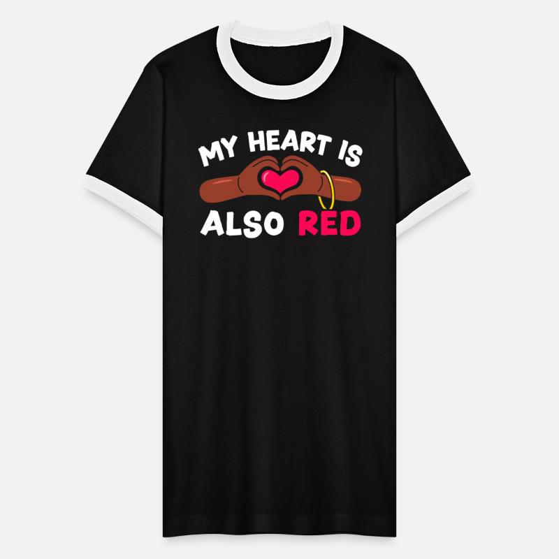 My Heart Is Also Red African American Blackness