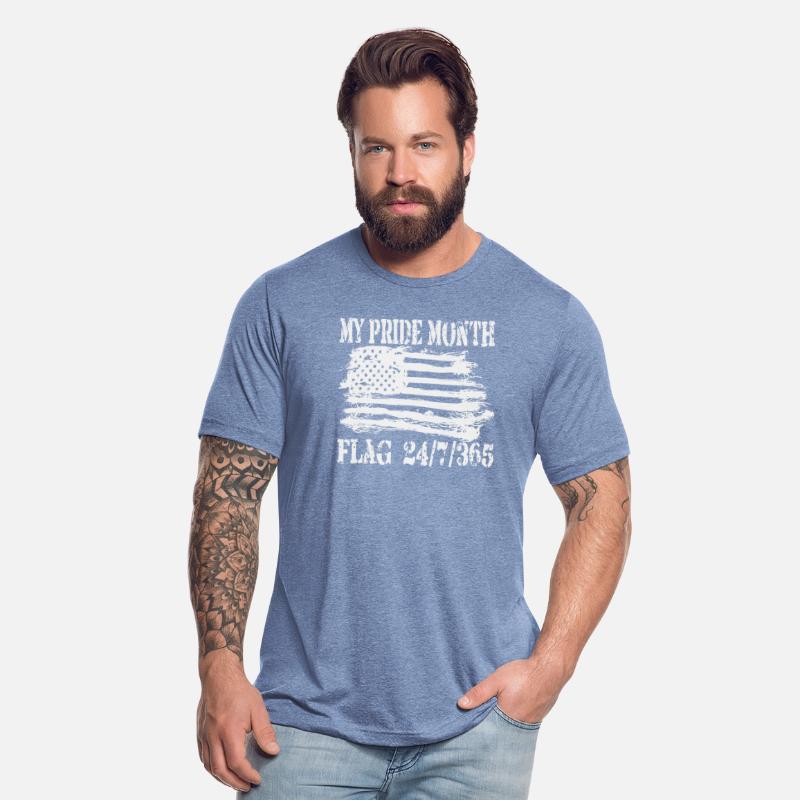 My Pride Month American Flag ©WhiteTigerLLC.Com