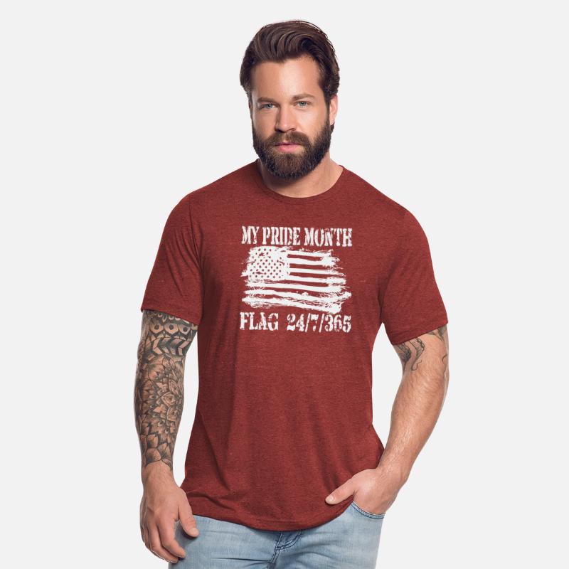 My Pride Month American Flag ©WhiteTigerLLC.Com