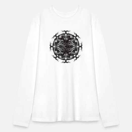 Mystical Snake Mandala with a Cosmic Flair