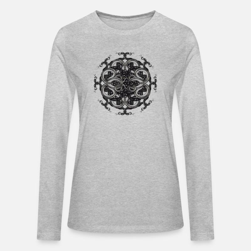 Mystical Snake Mandala with a Cosmic Flair