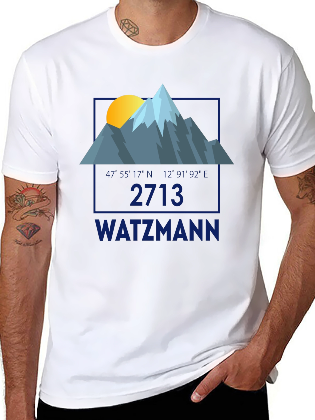 Watzmann Mountain Graphic Tee - Adventure Ready