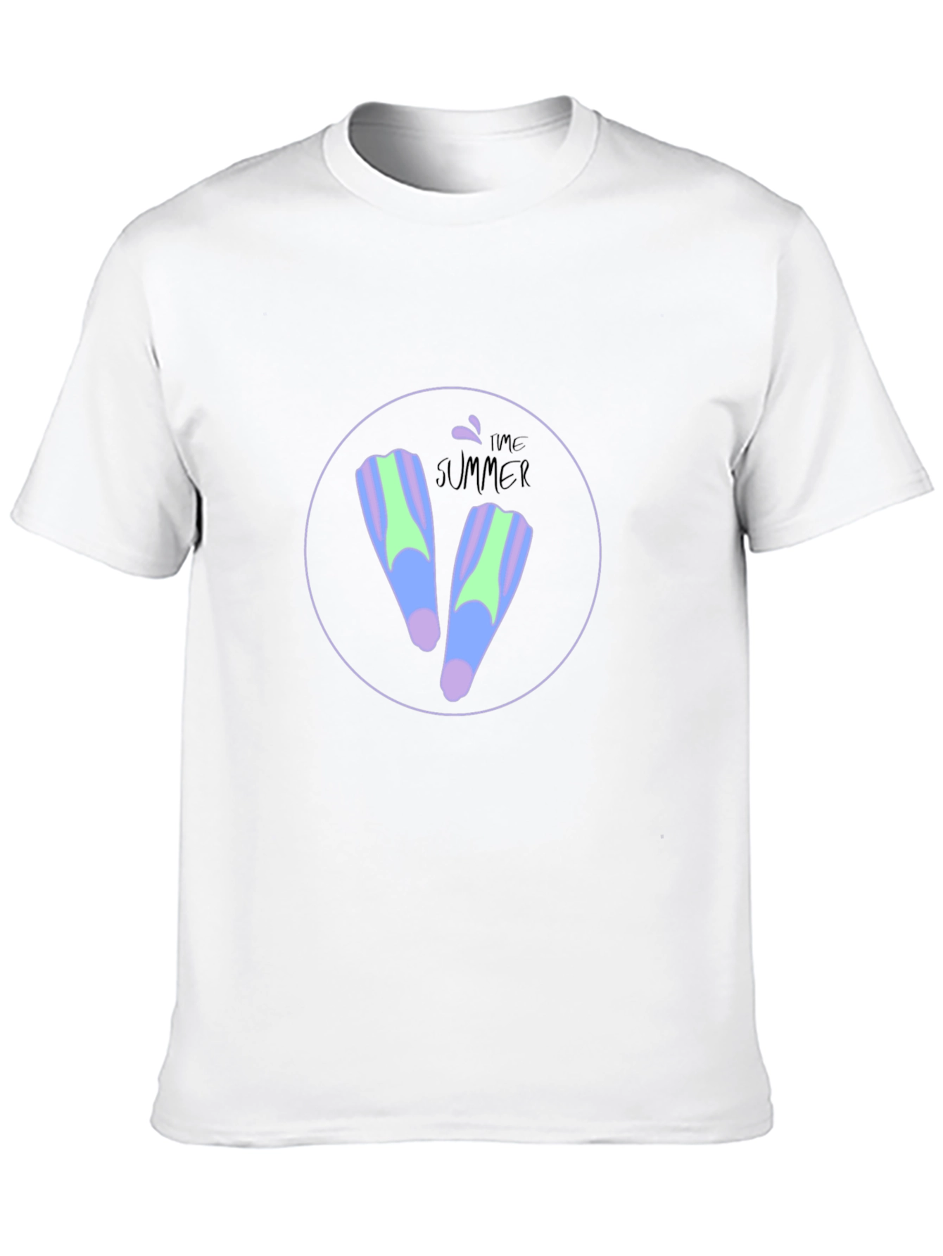 Summer Time Snorkel Fin T-Shirt