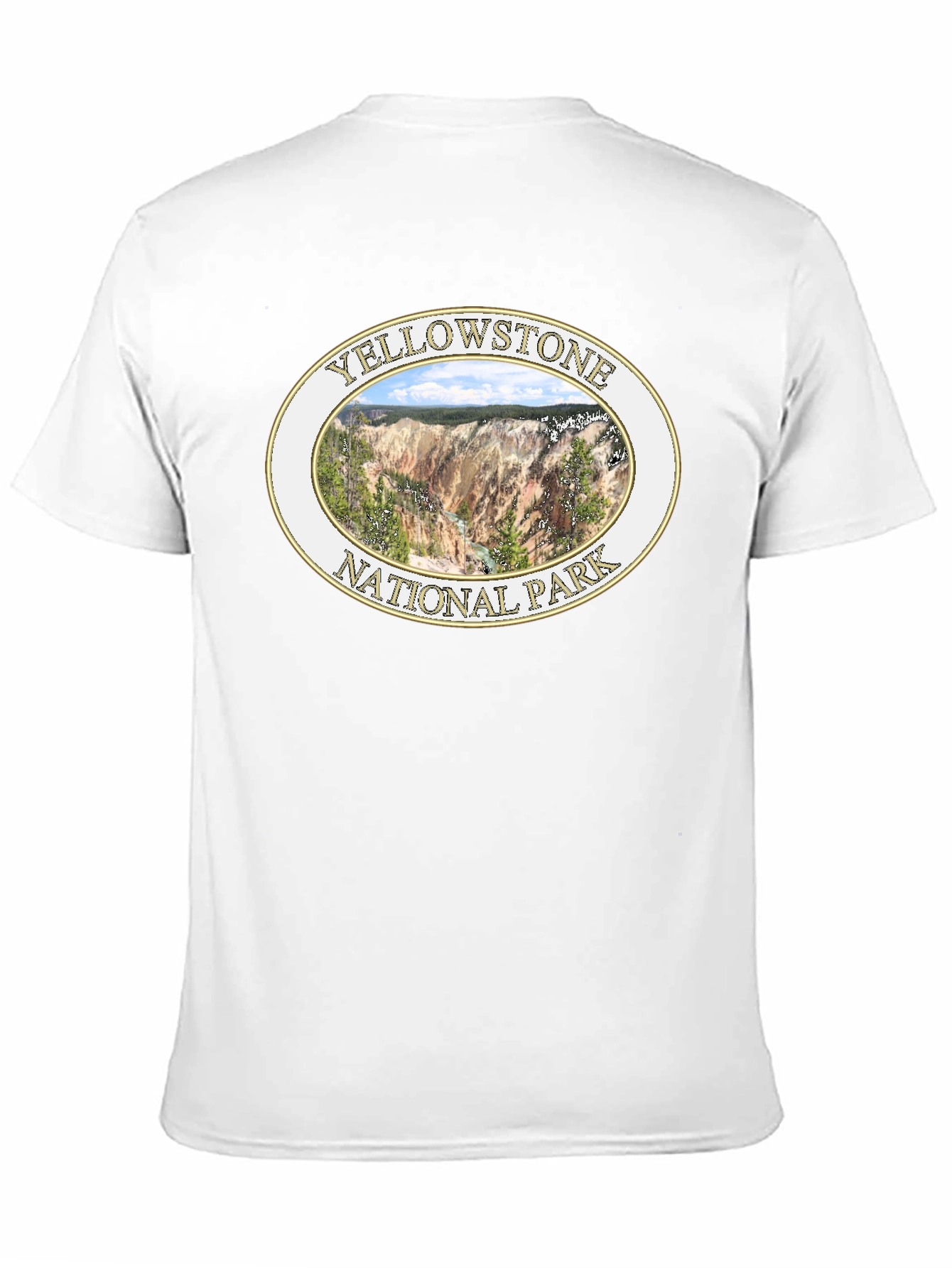Yellowstone National Park Black T-Shirt