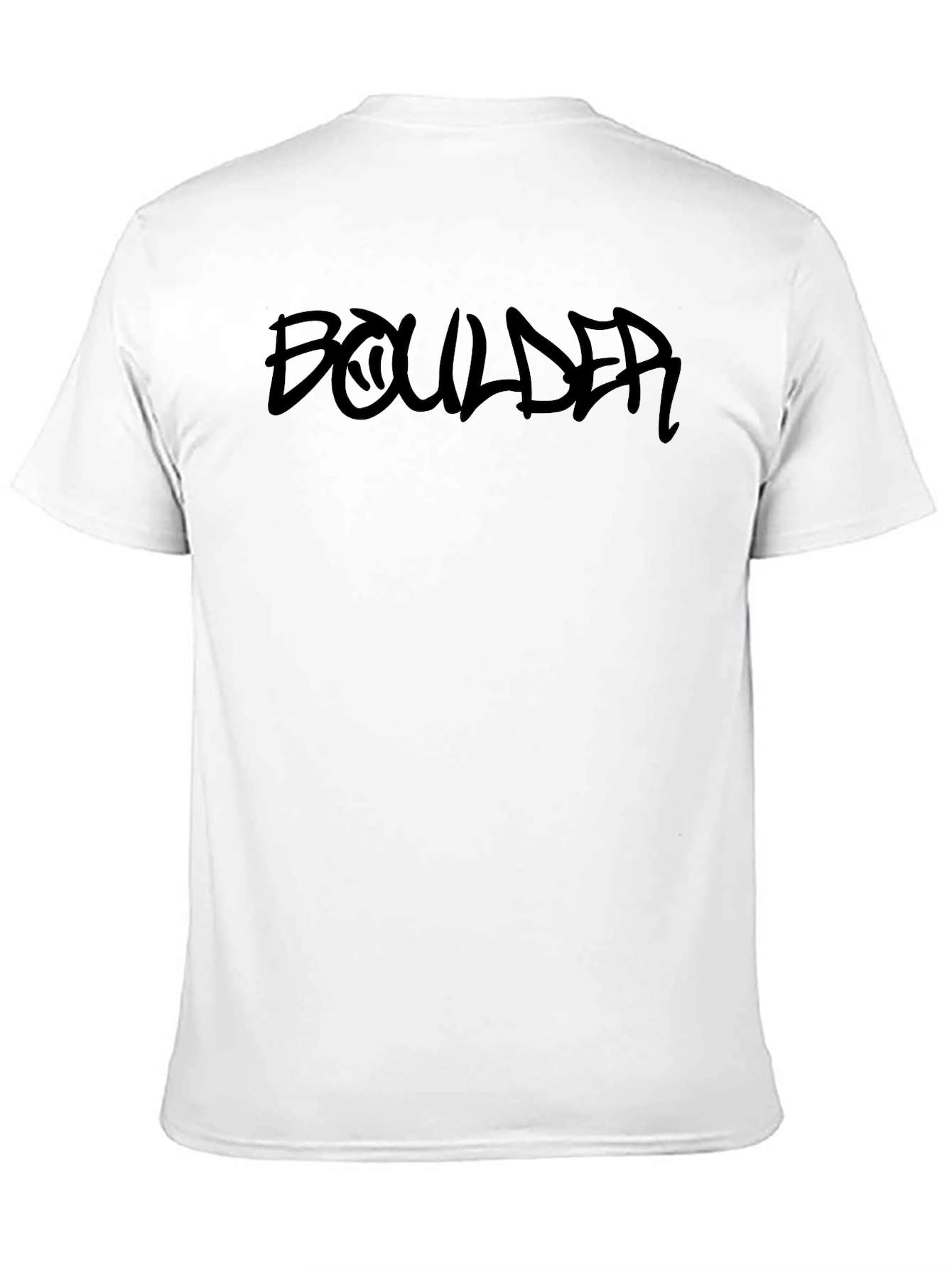 Boulder Graphic Print T-Shirt - Mens Black Tee