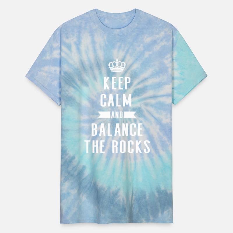 Nature Art Keep Calm and Balance The Rock