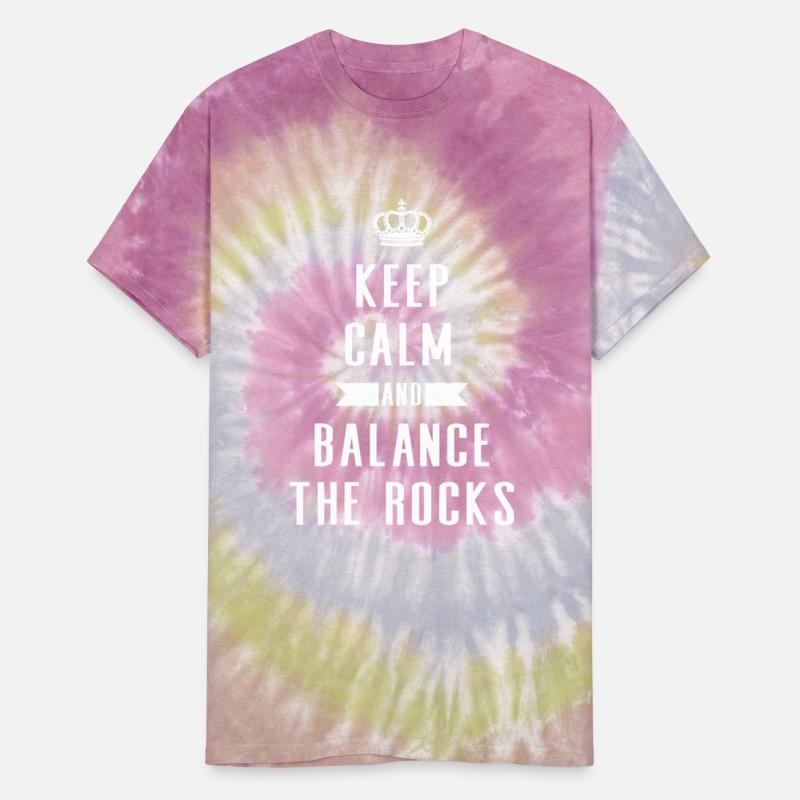 Nature Art Keep Calm and Balance The Rock