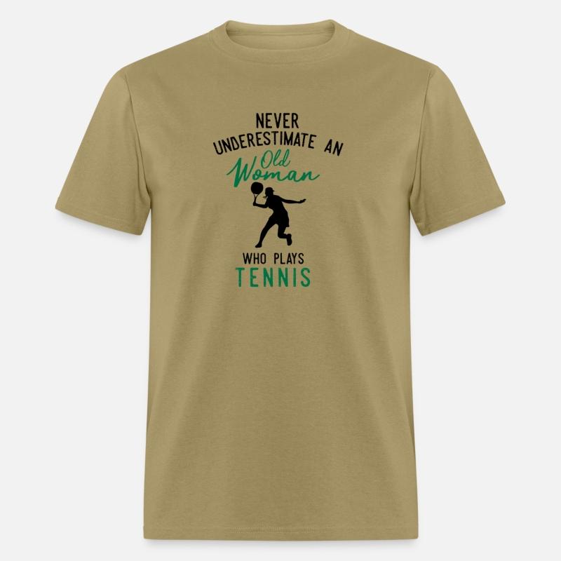 Never Underestimate An Old Who Plays Tennis