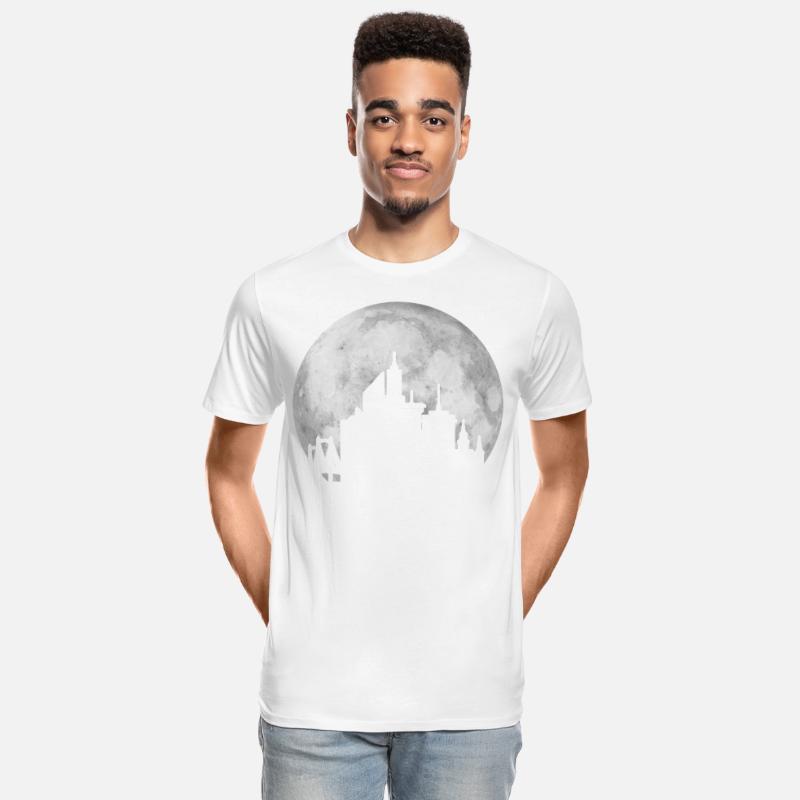 New Orleans Louisiana Skyline Full Moon