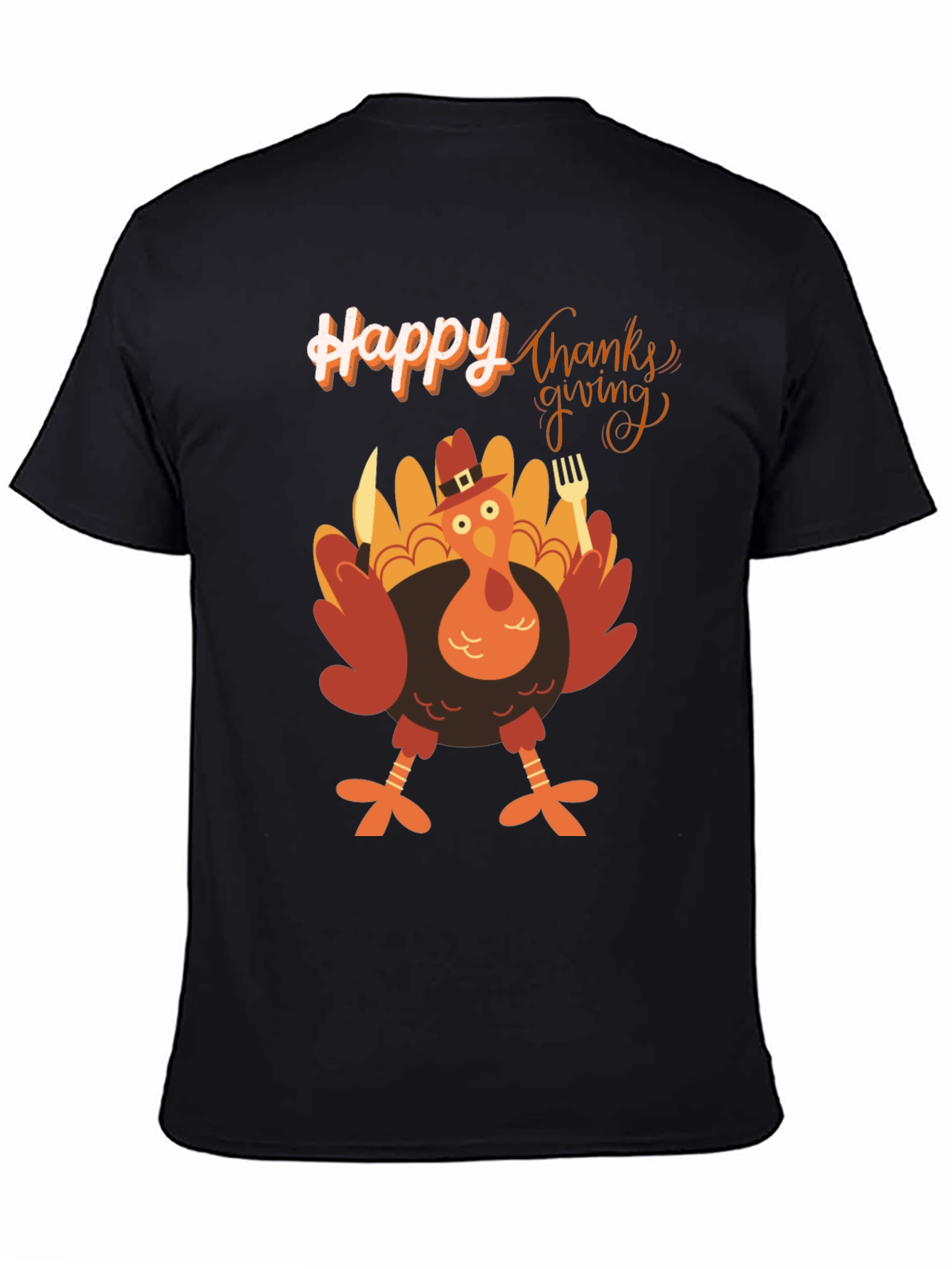 Thanksgiving Turkey T-Shirt Holiday Apparel