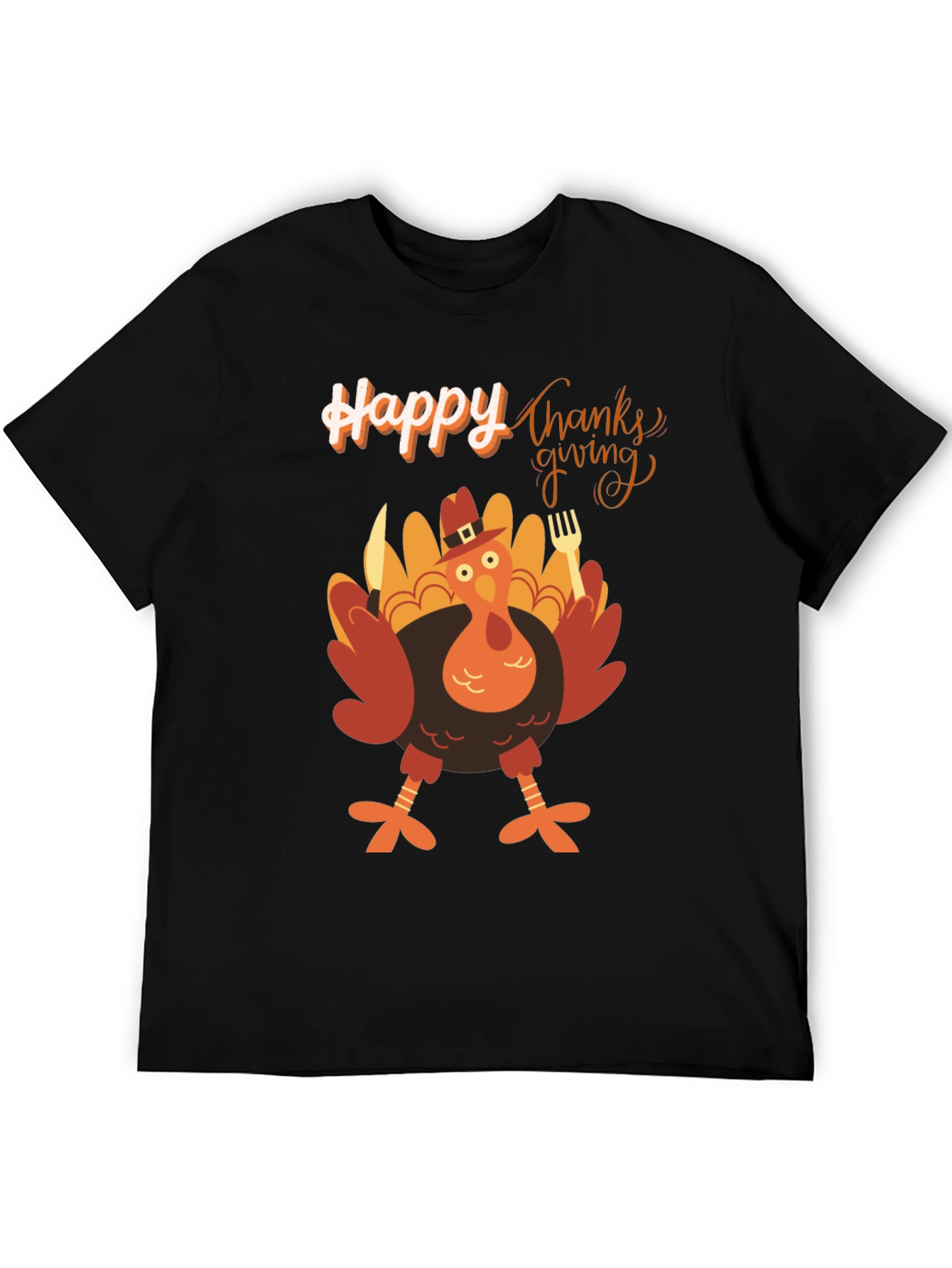 Thanksgiving Turkey T-Shirt Holiday Apparel
