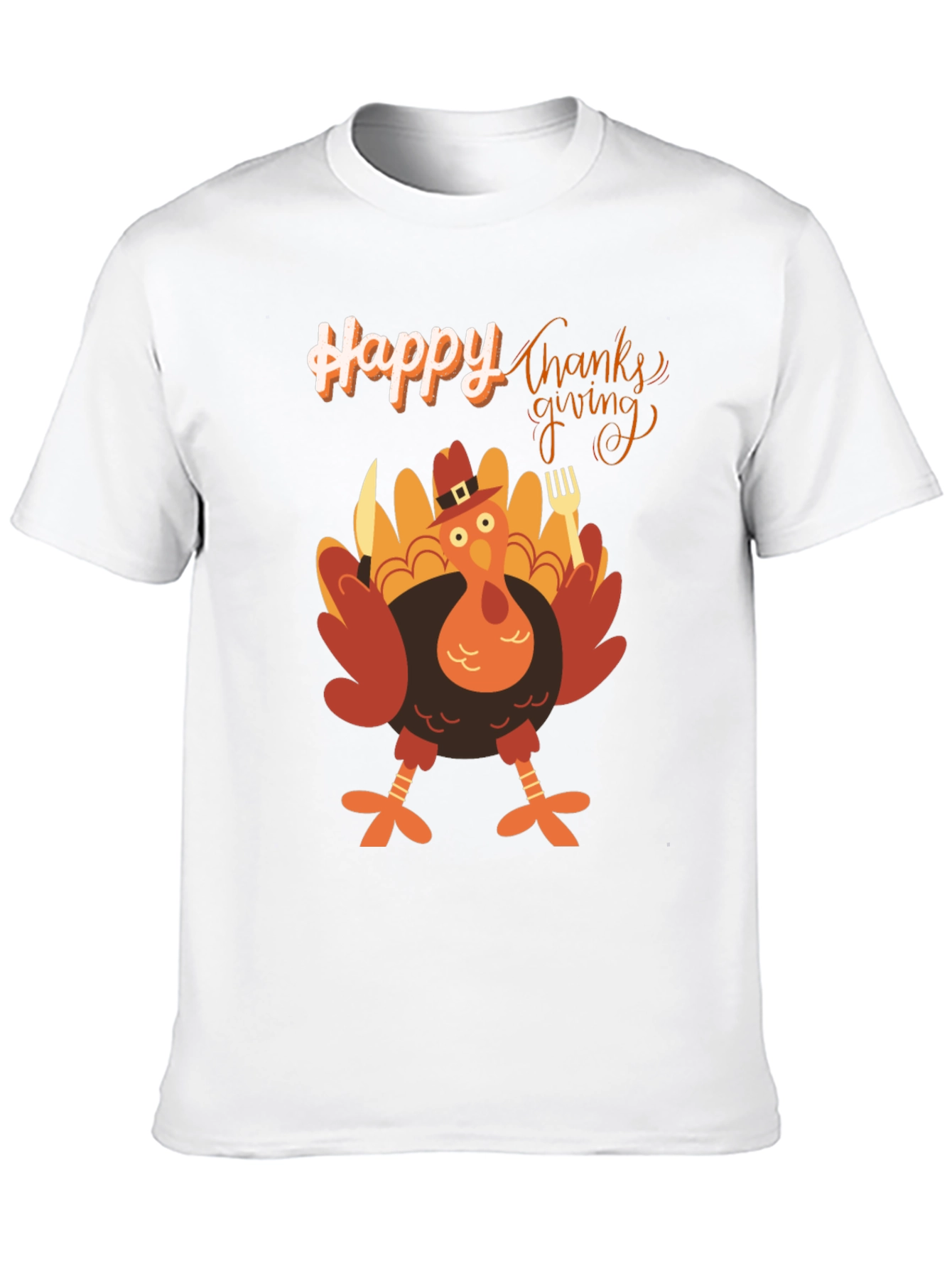 Thanksgiving Turkey T-Shirt Holiday Apparel