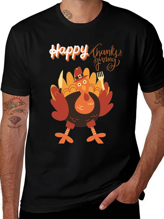 Thanksgiving Turkey T-Shirt Holiday Apparel