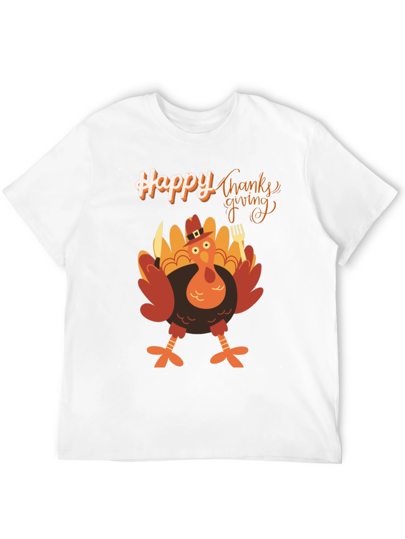 Thanksgiving Turkey T-Shirt Holiday Apparel
