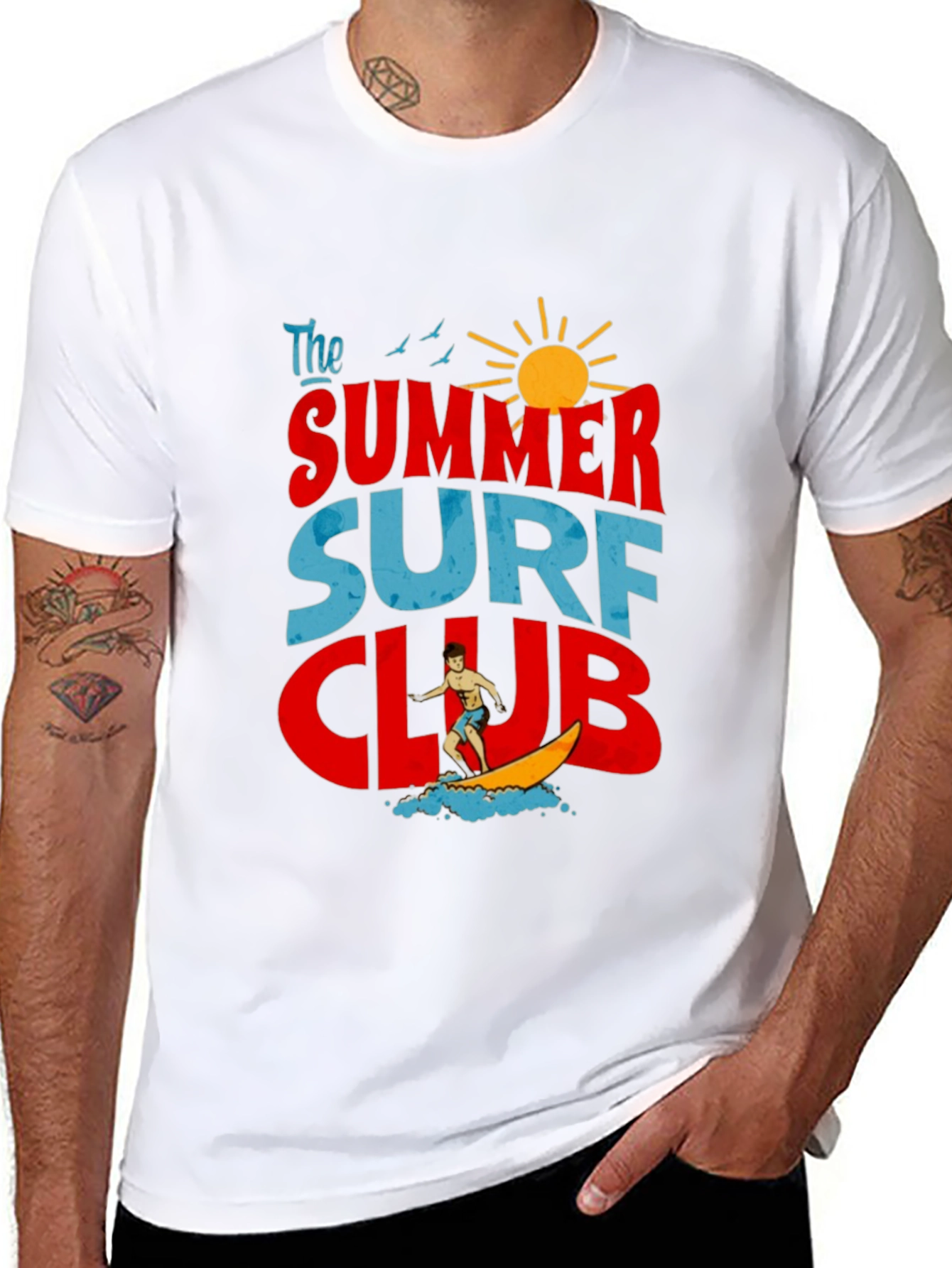 Summer Surf Club Graphic Tee