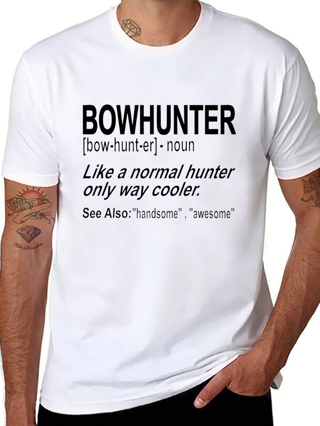 Bowhunter Definition Graphic Tee