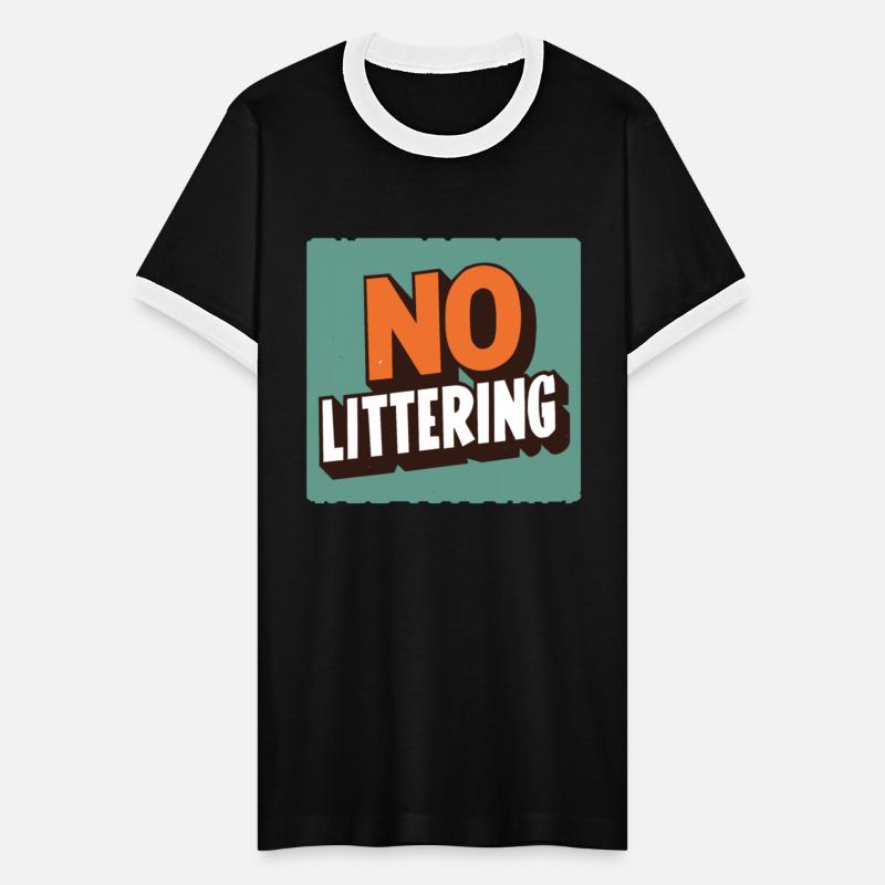 No littering Environment Protection Earth Day