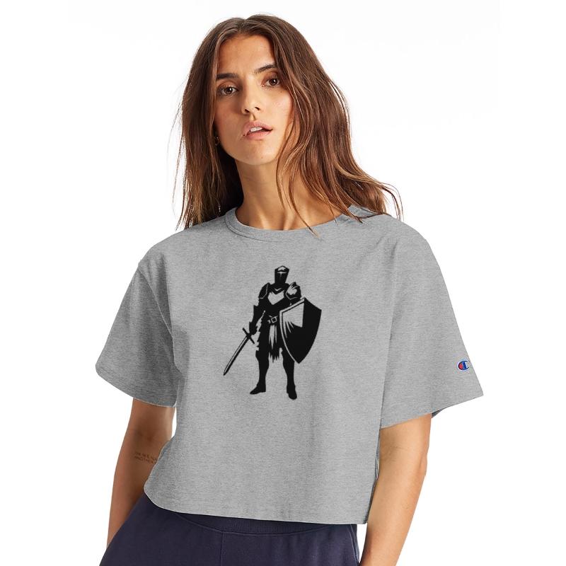 Noble Knight With Shield And Sword