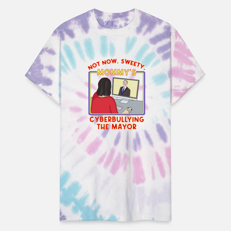 Not Now, Sweety. Mommy's Cyberbullying the Mayor