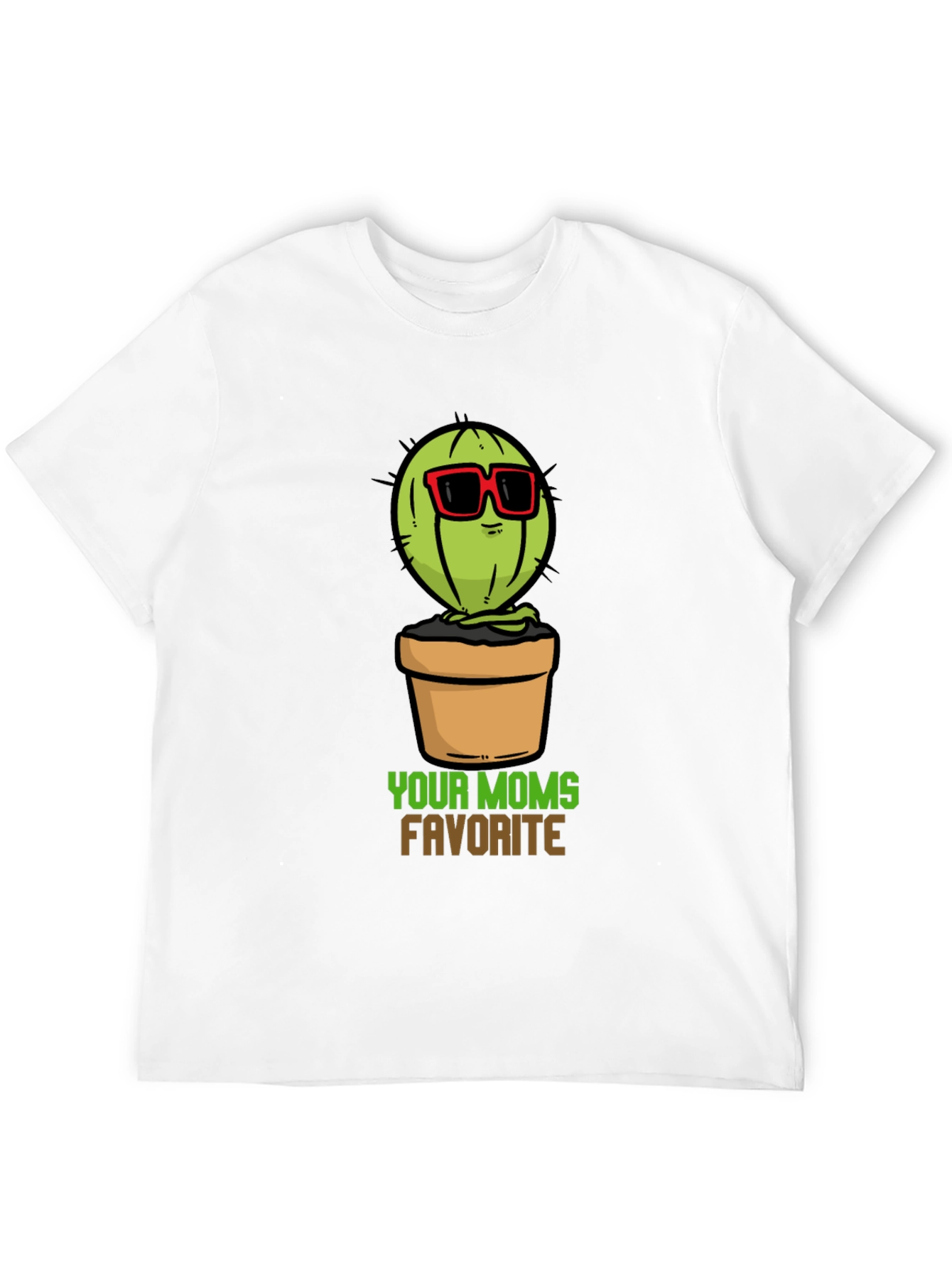 Your Moms Favorite Cactus T-Shirt - Black
