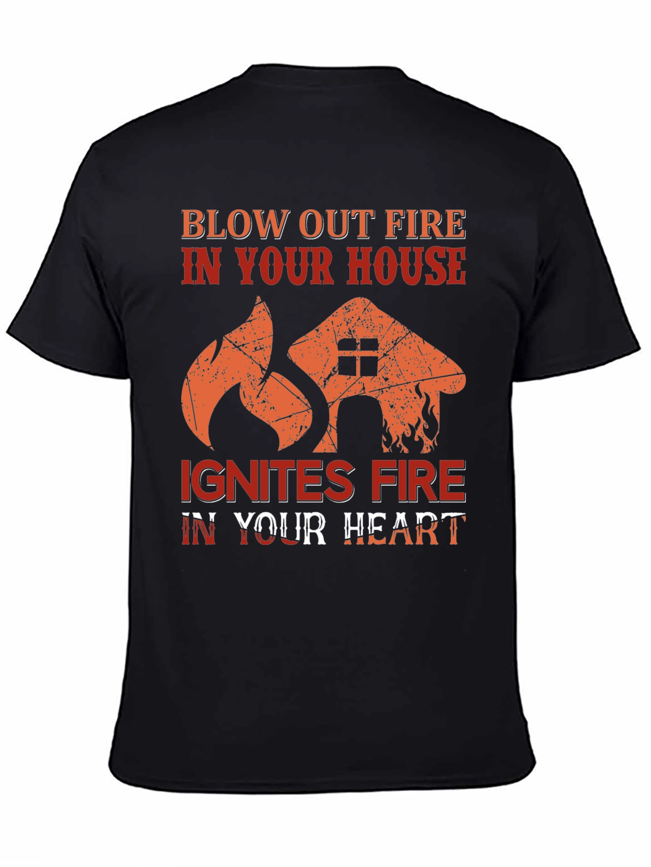Blow Out Fire Graphic Tee