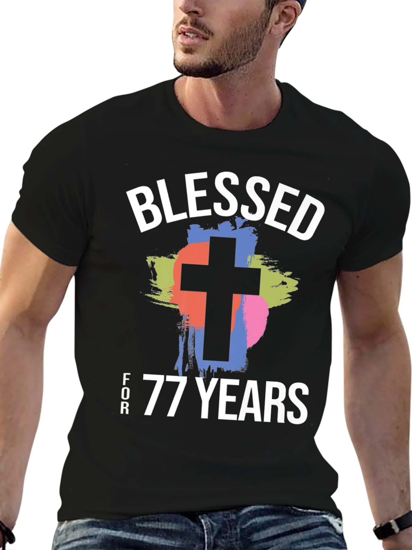 Blessed For 77 Years T-Shirt