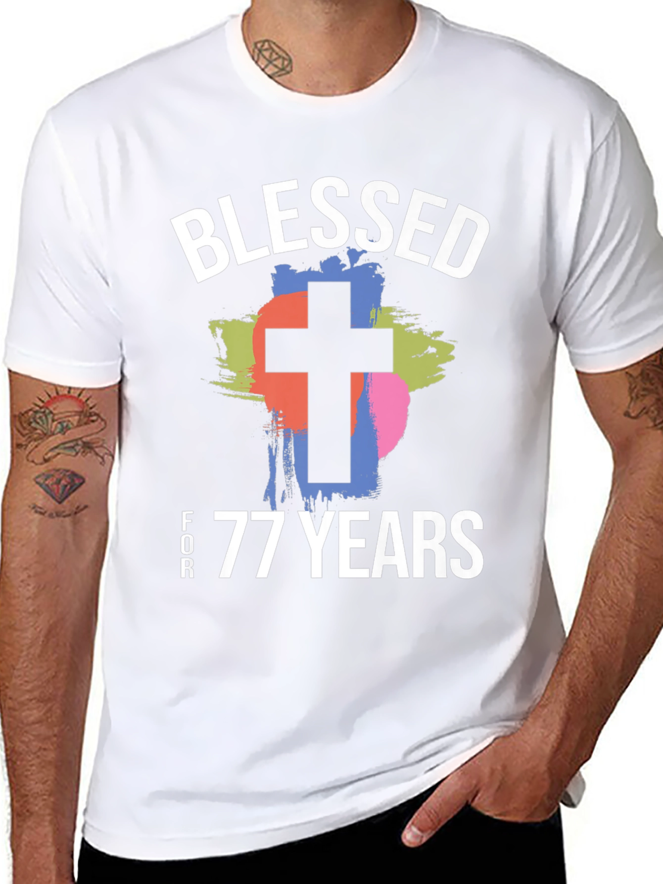 Blessed For 77 Years T-Shirt
