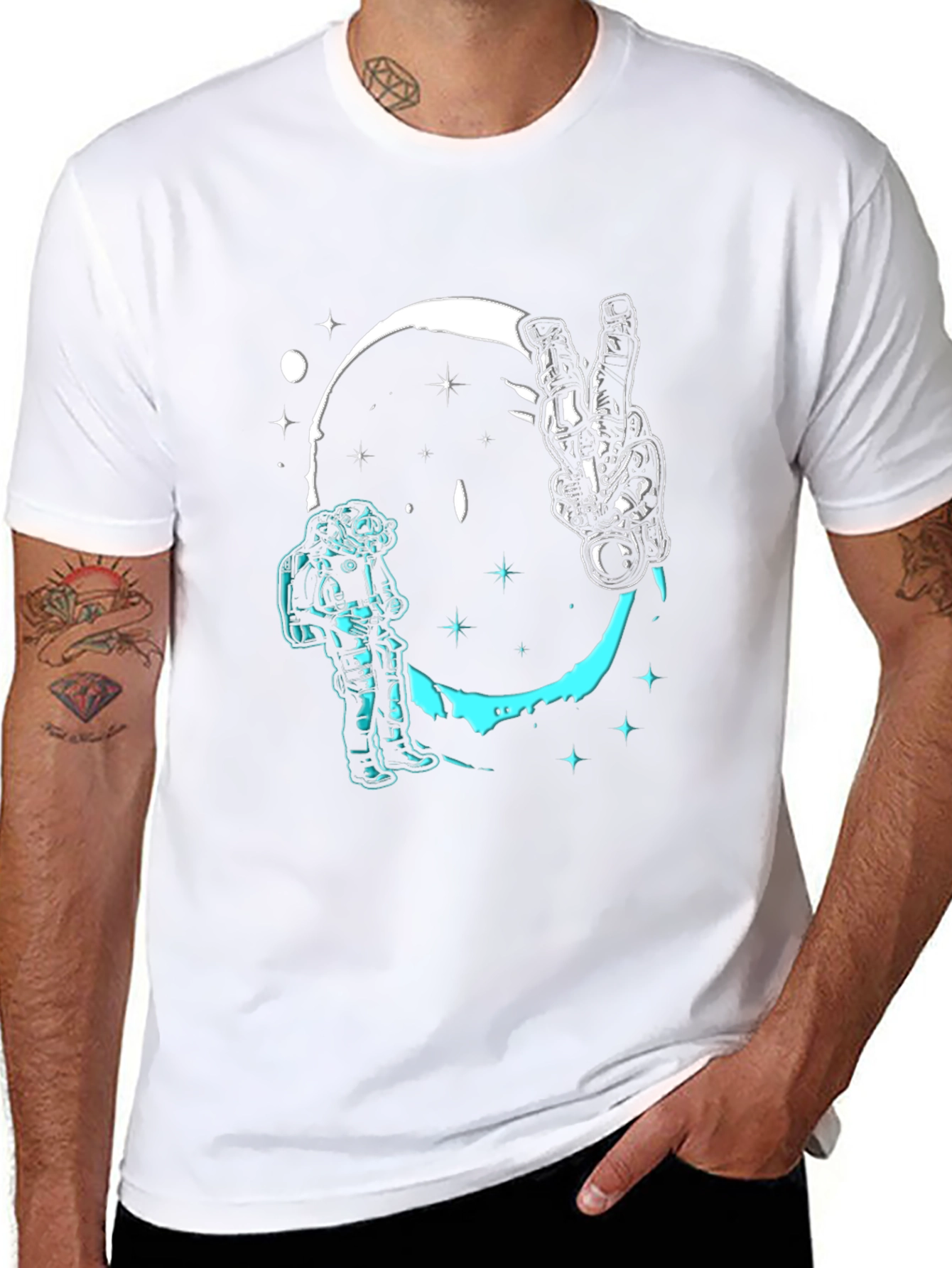 Astronaut Space Dream T-Shirt - Unisex Graphic Tee