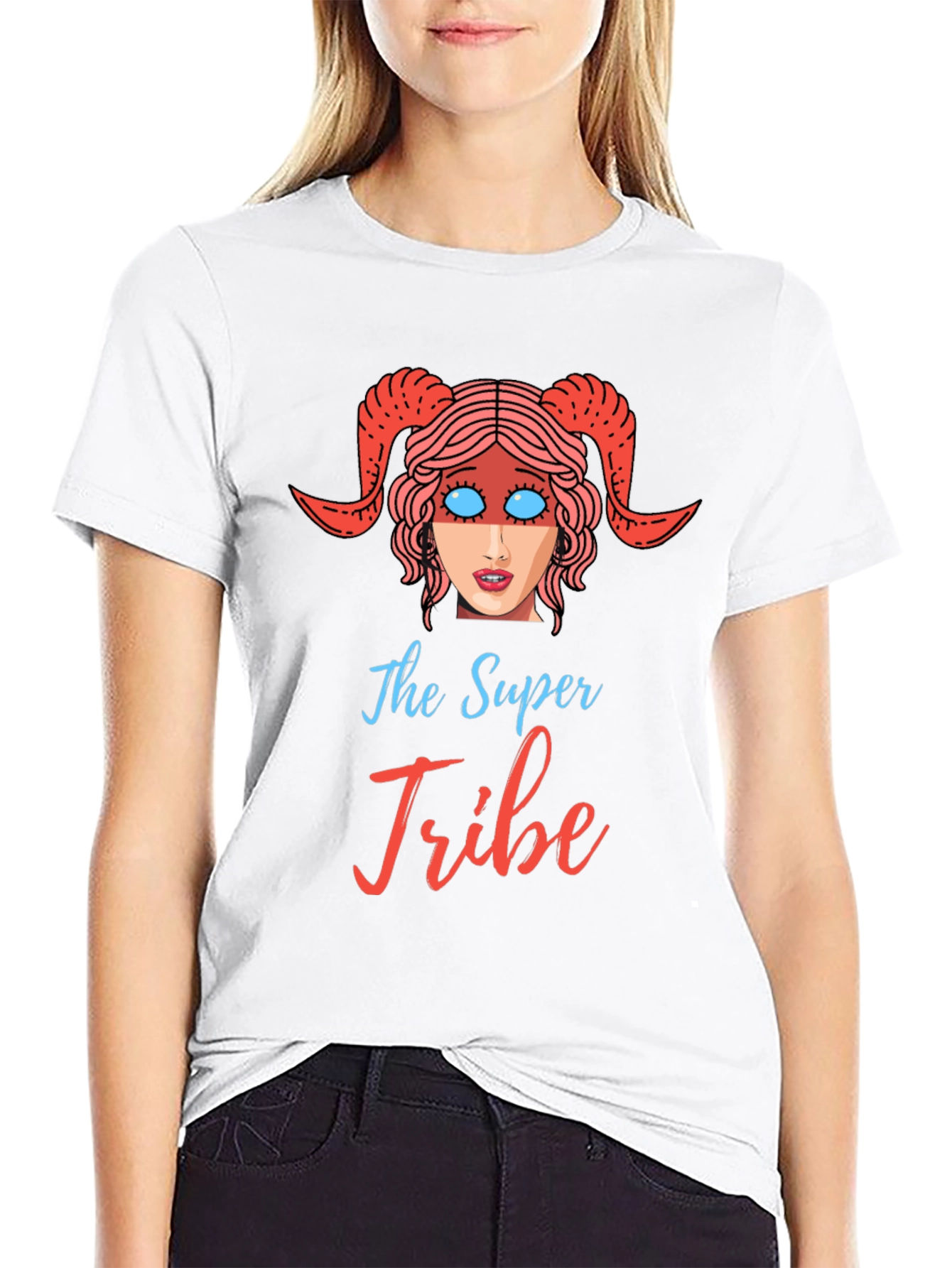 The Super Tribe Graphic Tee - Unique Design