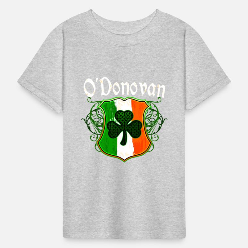 O'Donovan Irish Surname Ireland Flag Shamrock