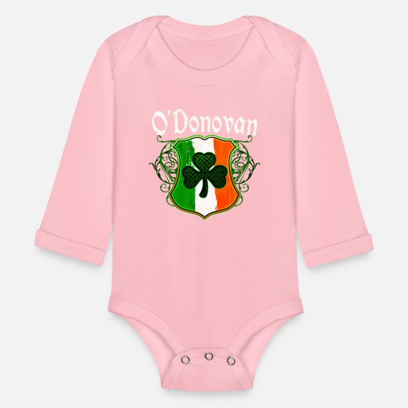 O'Donovan Irish Surname Ireland Flag Shamrock