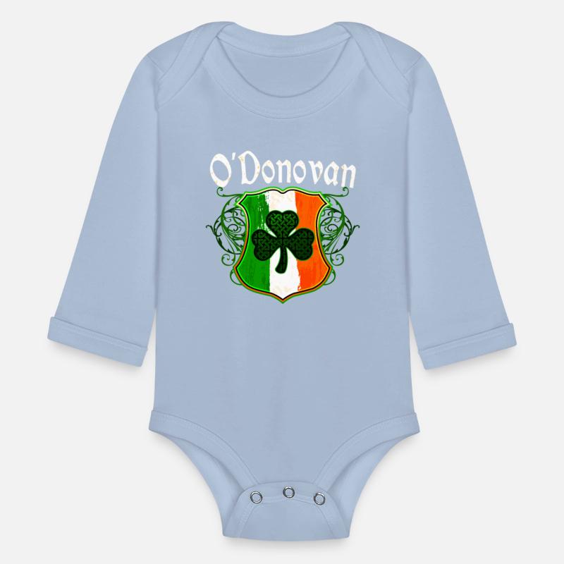 O'Donovan Irish Surname Ireland Flag Shamrock