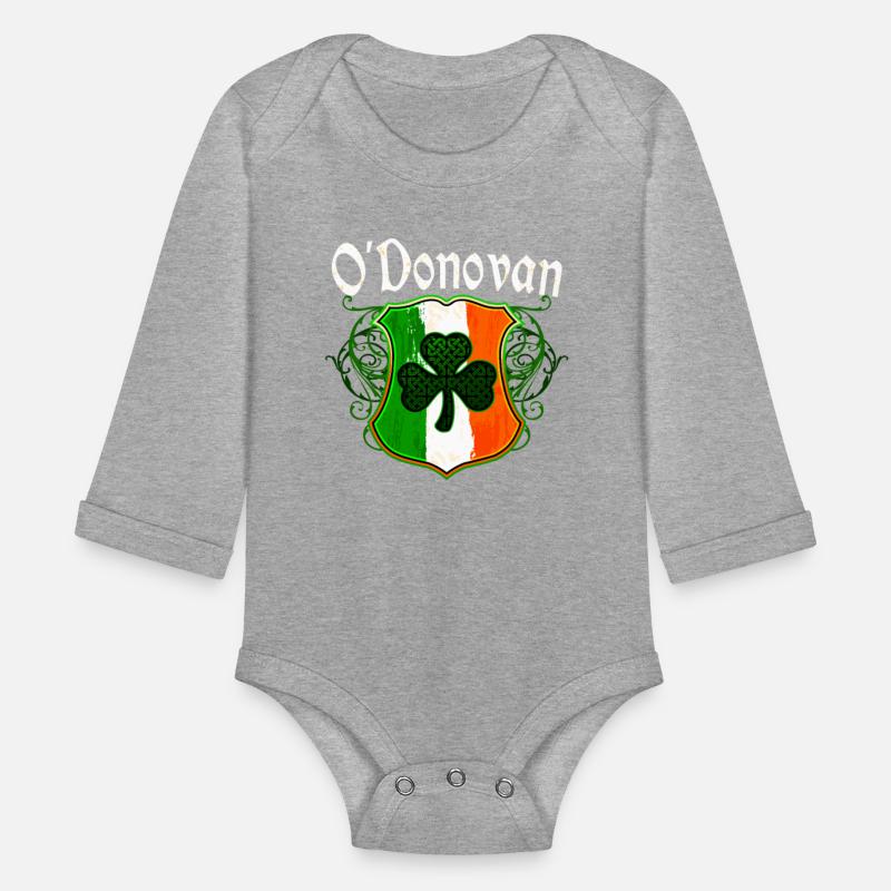O'Donovan Irish Surname Ireland Flag Shamrock