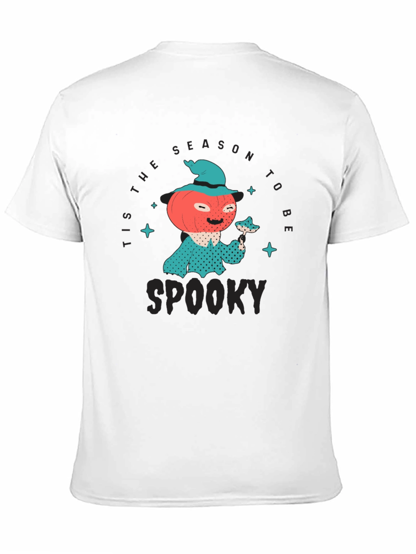 Tis The Season To Be Spooky Pumpkin Character T-Shirt