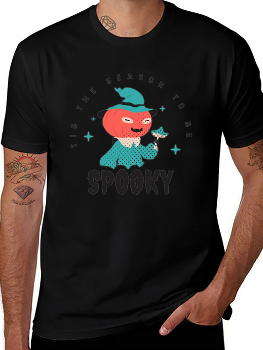 Tis The Season To Be Spooky Pumpkin Character T-Shirt