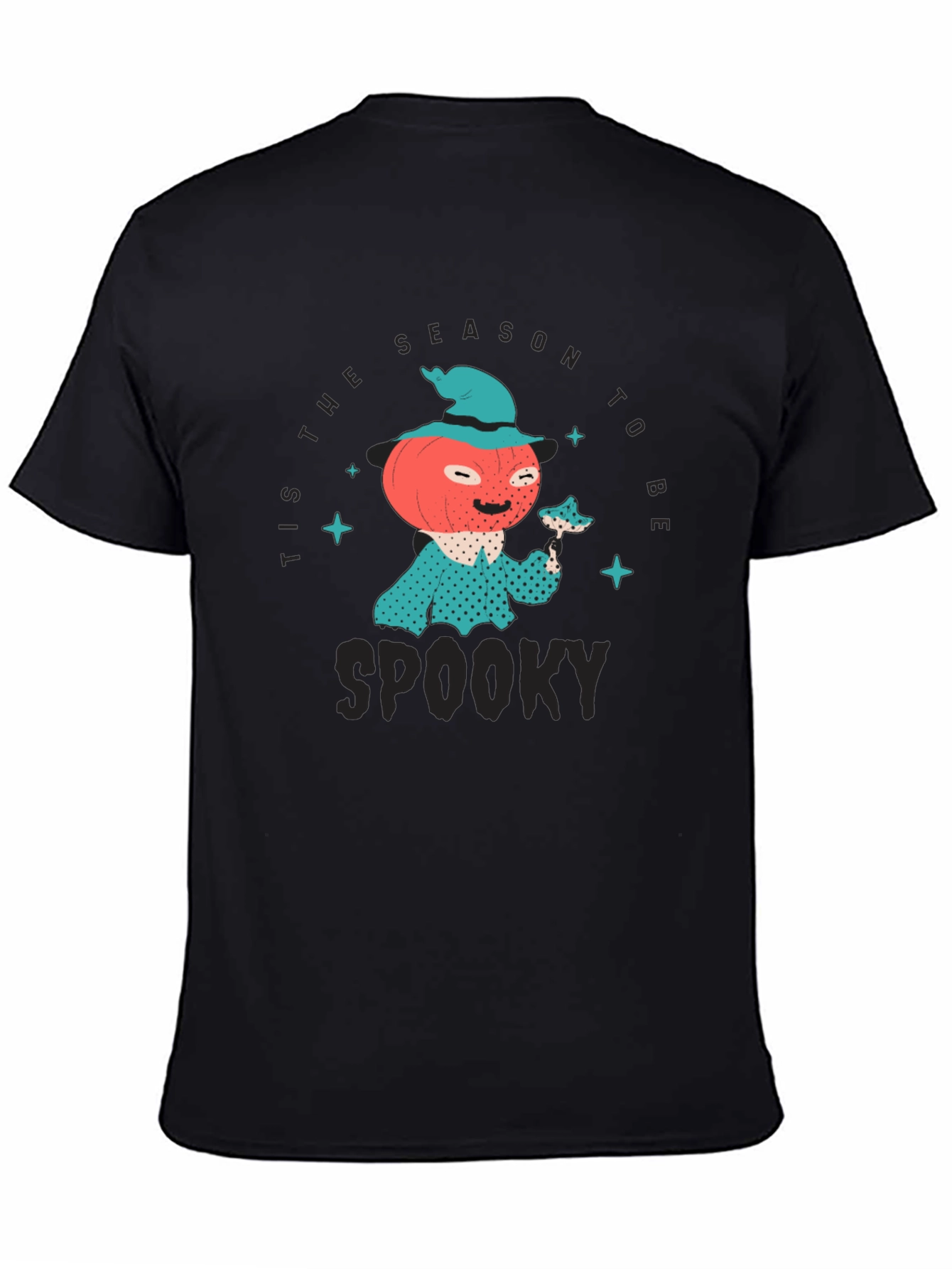Tis The Season To Be Spooky Pumpkin Character T-Shirt