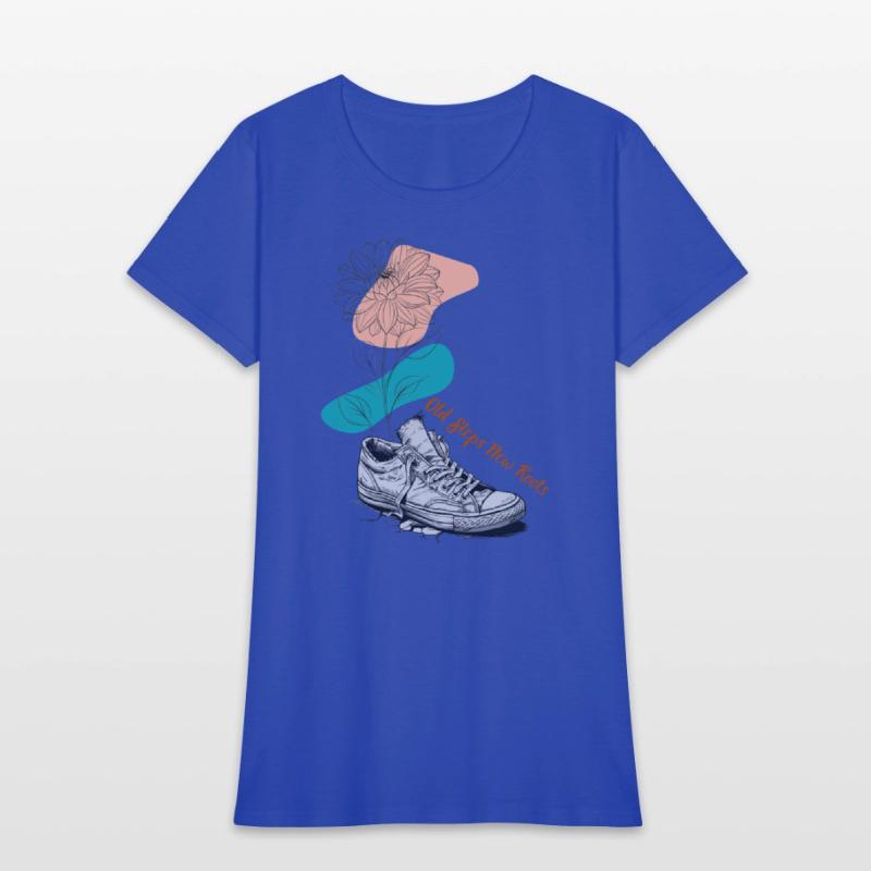 Old Steps New Roots Upcycled Sneaker Eco Floral