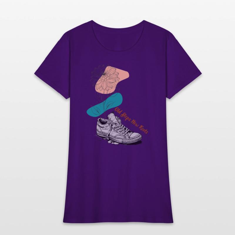 Old Steps New Roots Upcycled Sneaker Eco Floral