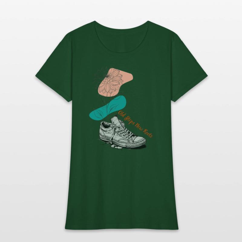 Old Steps New Roots Upcycled Sneaker Eco Floral