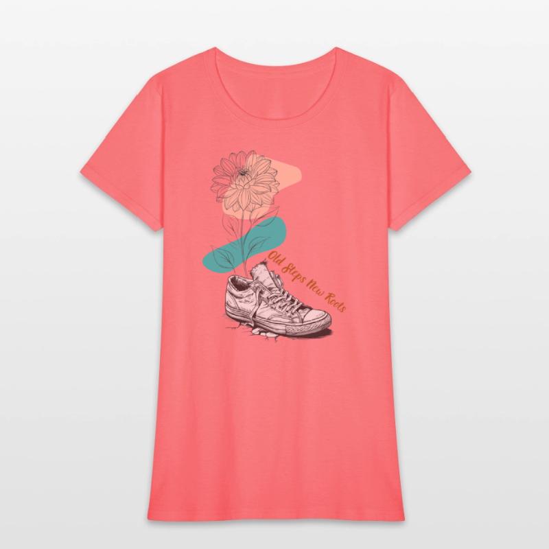 Old Steps New Roots Upcycled Sneaker Eco Floral