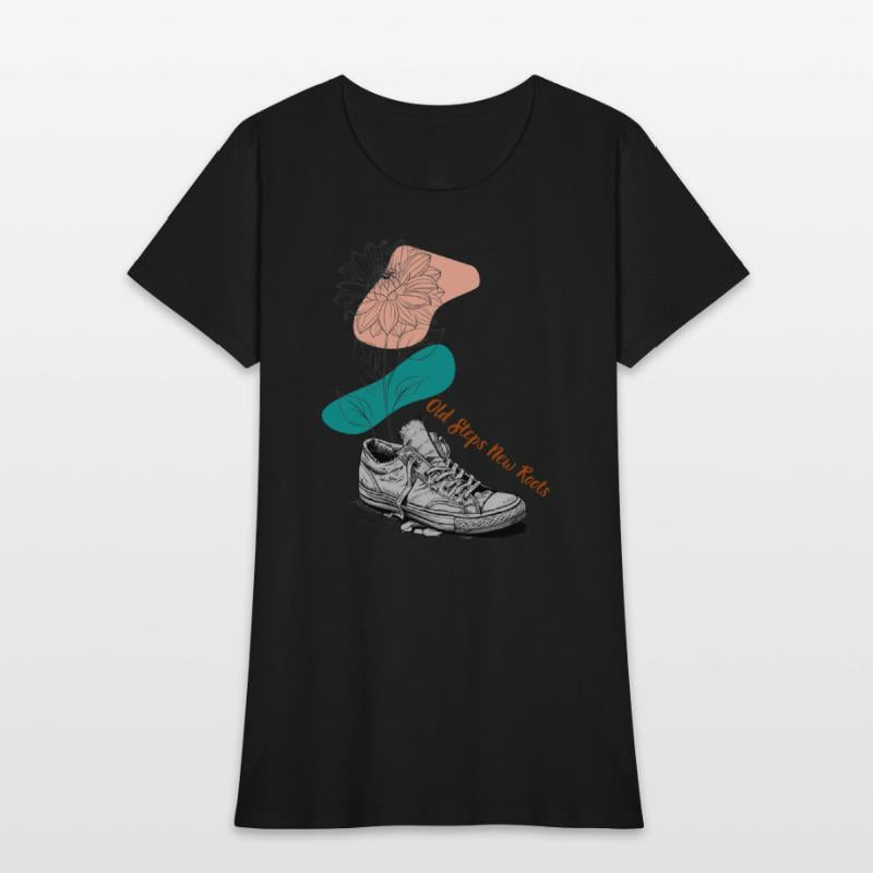 Old Steps New Roots Upcycled Sneaker Eco Floral