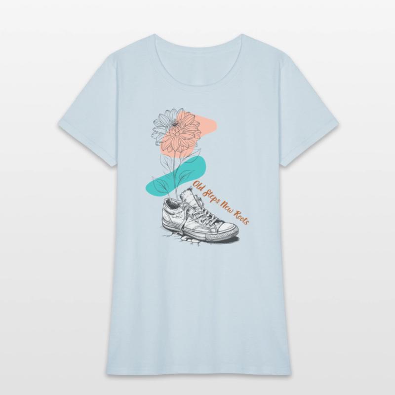 Old Steps New Roots Upcycled Sneaker Eco Floral