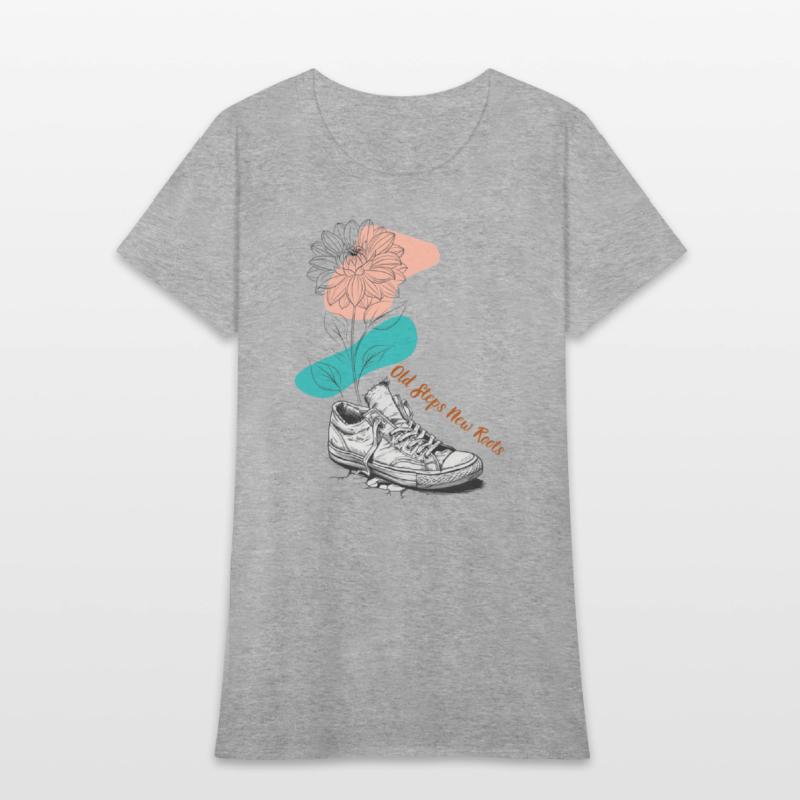 Old Steps New Roots Upcycled Sneaker Eco Floral