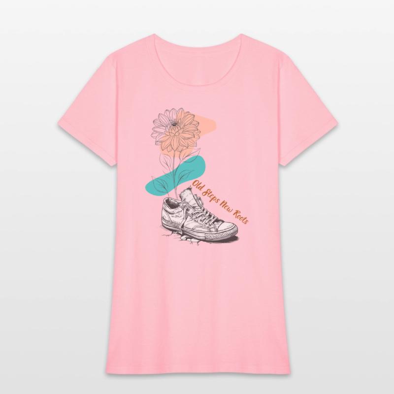 Old Steps New Roots Upcycled Sneaker Eco Floral