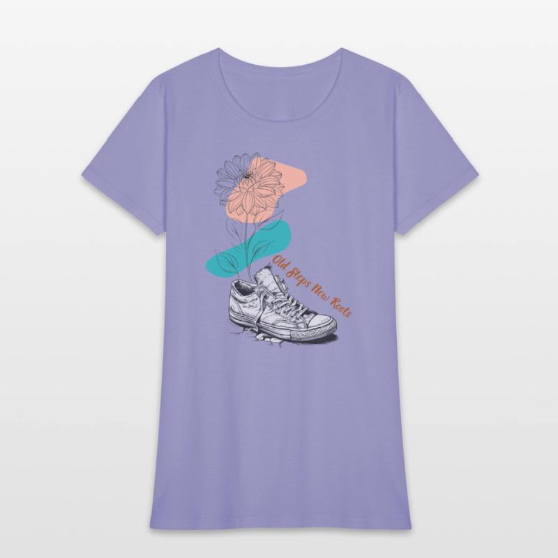 Old Steps New Roots Upcycled Sneaker Eco Floral