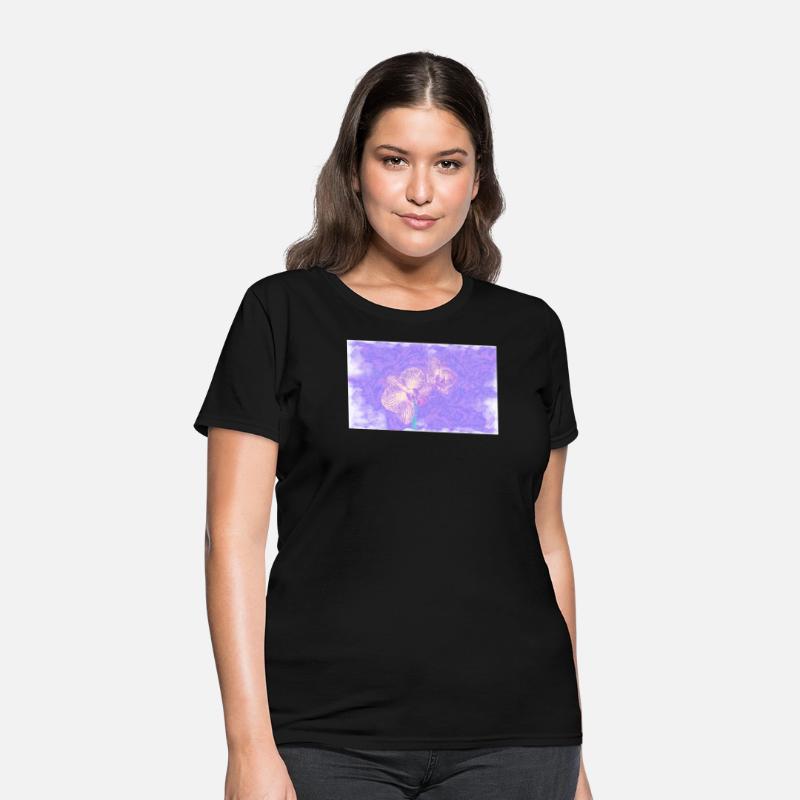 Orchid in a Pressed style