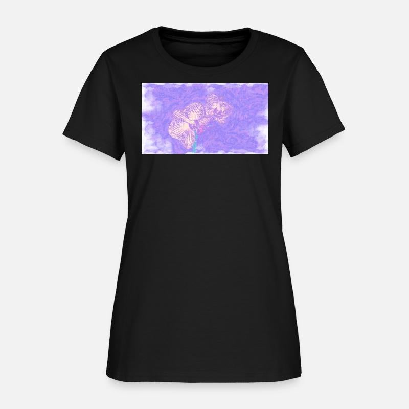 Orchid in a Pressed style